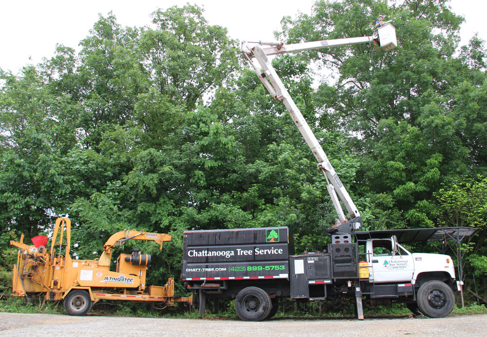 Chattanooga Tree Service's Bucket Truck